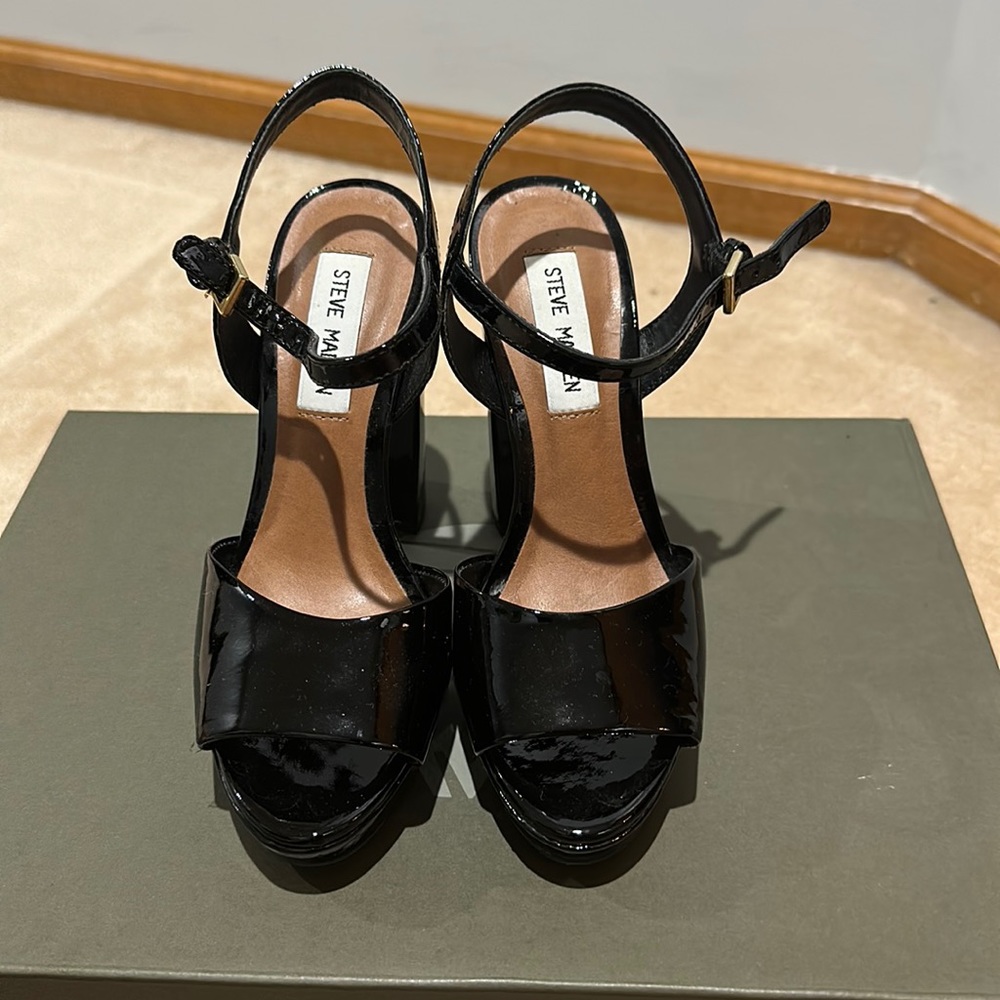 Steve Madden Black Heels